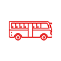 travel car and bus service icon